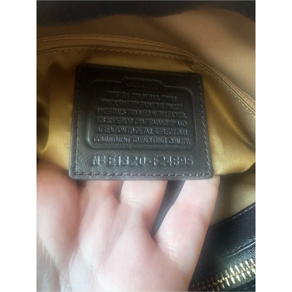 NWT Coach Park Ocelot Leopard Print Satchel bag *BROKEN TURNLOCK* - Picture 6 of 8